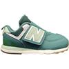 New Balance 574 New-B Scarpe per Bambino e Bambina con Chiusura Hook & Loop a StrapNumeri dal 21 al 27.5