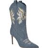 Guess Rasima - Stivali da donna a metà polpaccio, Denim blu medio 420, 37.5 EU