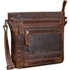 STILORD Talea Borsa in Pelle Donna Borsetta Vintage Sacchetti Piccolo Borsa a Tracolla Signora Borse Donna Pochette Cuoio Ladies Bag Borsa Tote Retro Colore:nero
