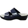VALLEVERDE 25315 Sandali Ciabatte Donna Pelle Strappi Nero