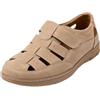 JOMIX Sandali Sportivi Uomo a Strappo Sandali Estivi con Punta Chiusa da Trekking Outdoor Spiaggia Mare Casa SU5800-7 Beige, 43