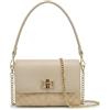creazioni unique Minibag Artigianale, Made in Italy - Borsa Donna in Rafia e Vera Pelle - Beige