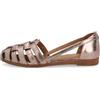 Frau - Ballerina ragnetto in Pelle Laminata