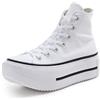Converse Sneakers Chuck Taylor all Star Lift Double Stack Bianche da Donna 37.5