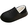 WANAM Pantofole invernali antiscivolo per la casa, calde da donna, in cotone, antiscivolo, morbide pantofole in memory foam, scarpe per coppie