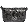 Armani Exchange Liz SMALL Crossbody da donna, Nero, taglia unica