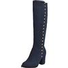 CHICMARK Stivali da donna alla moda con tacco a blocco