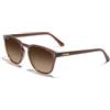 D.Franklin Occhiali da sole - Unisex - Con lenti protettive UV - Modello ultra light sq - Quadrati - Per uomo e donna - Sunglasses