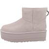 UGG Stivali da donna Classic Mini PlatformFashion, Fumo chiaro, 43 EU