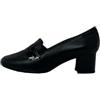 Generico Mocassino col Tacco SOFFICE Sogno 22622 Nappa Nero Donna