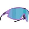 Bliz Occhiali da sole unisex Fusion Small (confezione da 1), Viola Opaco, 25 mm