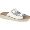 Valleverde Sandali Donna 25011 in Pelle Bianco Scarpe Casual Comode, Leggere e Flessibili, Ideali per Primavera Estate. EU 39