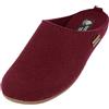 HAFLINGER Everest Fundus 481024 Pantofole Unisex, Numero:42 EU, Colore:Rosso