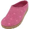 HAFLINGER 741032 Grizzly Stelline Pantofole Unisex Adulto, Numero:37 EU, Colore:Rosa