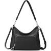 befen Borse Hobo in Vera Pelle per Donna, Antifurto con Portafoglio RFID Integrato, Borsa a Tracolla, Borse a Spalla