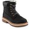 Toocool Stivali Donna Scarponcini Scarpe Stringati Pelliccia Anfibi Caldi RW001 [39,Nero]