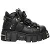 New Rock M-106-VS1 Stivali Unisex Punk Rock Gotici Pelle Vegana