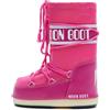 Moon Boot, Icon Junior Nylon Stivali Unisex 27/30, Bougainvillea