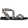 Carmela - Sandali Donna Zebra - Scarpe comode e versatili - Moda casual - Modello 16239308 (Misurare 37)