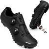 Hixingo Scarpe da Ciclismo MTB per Uomo Donna MTB Compatibili Pedali SPD Fori di Ventilazione Traspirante Unisex Scarpe Mountain Bike Ciclismo All'aperto per Bici, 37-47 EU