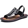 CLSQLXYJZC Sandali Correttivi Dita dei Piedi da Uomo, Sandali Correttivi per Alluce Valgo Ortopedici da Uomo Slip-on Taglie Forti con Supporto Plantare, Infradito Aperte Vacanze All'aperto, per papà(Black,47 EU