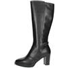 Nero Giardini I308900D Stivali Donna in Pelle - Nero 36 EU