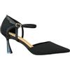 Keys Mary Jane Elasticizzata con Cinturino K-12493 Nero