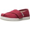 TOMS Alpargata Core, Mocassino basso Unisex - Bambini e ragazzi, Rosso, 30 EU