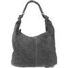 Girly Handbags Borsa a tracolla da donna in vera pelle scamosciata italiana