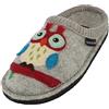 HAFLINGER 313052-0 Flair Olivia Pantofole Donna, Numero:40 EU, Colore:Grigio