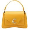Coccinelle Borsa a Mano C-Me in Pelle,E1SSL180201 J19 giallo soleado 23 x 16 x 9,5 cm