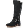 Rieker Donna Stivali 94652, Signora Stivali Invernali,Idrorepellente,riekerTEX