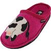 Haflinger Pantofole Unisex con Motivo Animale, Rosa 22 Kadinal, 41 EU