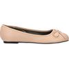 Andrés Machado - Ballerine Piatte da Donna con Tacco Largo e Fiocco Decorativo - TG104 - Ballerine - Beige, EU 45