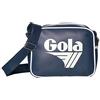 Gola Classics CUC114 Redford, borsa a tracolla unisex adulto, 23X18 Black/White