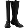 Lixinya Guerriero Anime Halloween Carnevale Scarpe Cosplay Stivali Lunghi Uomo, 44 EU