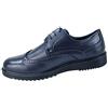 Evoga Scarpe Francesine Uomo Casual Eleganti Calzature Man's Shoes Ecopelle (#A3 Blu, Numeric_44)