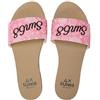 SUN68 Ciabatte Donna X36208 20 Slippers Beach Brigitte Embroidery Fuxia
