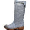 IF Fashion Stivali Stivaletti da Donna Biker Motociclista Traforati Primaverili Estivi con Fibbia LY70-4