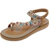 WCXTY Ciabatte da Donna Romane per Alluce Valgo,Infradito Estive Casual con Correttore per Dita dei Piedi per Fascite Plantare,Sandali da Spiaggia Ortopedici per Alluce Valgo(Brown,39 EU)