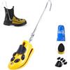 Exshoiu Tendiscarpe Stivali, 1 Paia Regolabile Espansore Stivali, Professionali Espansori Scarpa, Barella per Stivali Cowboy per Uomo Donna