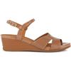Geox Sandalo da donna D MarYKARMEN A Wedge Sandal, DK Skin, 39 EU, Dk Skin, 39 EU