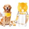 AiQInu 500ML Borraccia per Cani Portatile, Antigoccia Dispenser Acqua Cani, Senza BPA, Bottiglia Cani per Il Campeggio Quotidiano a Piedi