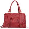 Gave Lux Borsa a Spalla Donna Vera Pelle Scamosciata Stampata