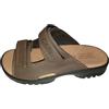 Generico ciabatta ROBERT 03010 fasce in pelle con sottopiede pelle regolabile con strappo (numeric_40)