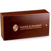 Langer & Messmer Scatola per lustrascarpe di alta qualità senza contenuto o con set di cura in più parti - scatola per lustrascarpe in legno con creme per la cura della pelle modello Mannheim
