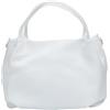 BATA Bowling Bag da Donna Elegante e capiente | Effetto martellato, manico in tinta, tracolla regolabile, tasche con zip interne ed esterne