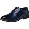 LinRim Derby 39-48 - Scarpe da uomo in pelle, stile classico