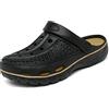 INMINPIN Zoccoli e Sabot Donna Uomo Antiscivolo Scarpe da Giardino Sandali da Spiaggia Estate Pantofole da All'aperto con Supporto per Arco,Nero,38/39 EU