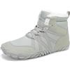Mishansha Scarpe Barefoot Uomo Donna Invernali Caldo Verde Chiaro 43 EU